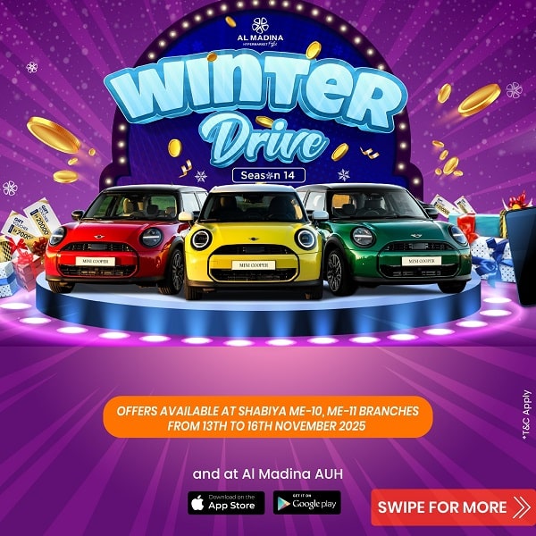 Azhar Al Madina Winter Drive offers