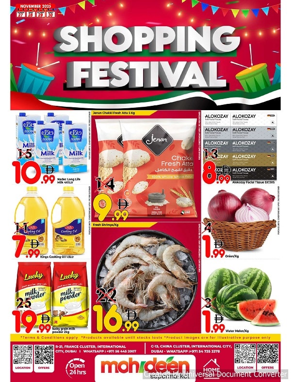 Mohideen Hypermarket Shopping Festival offers