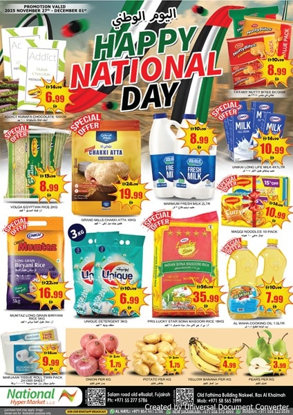 National Hypermarket National Day offer