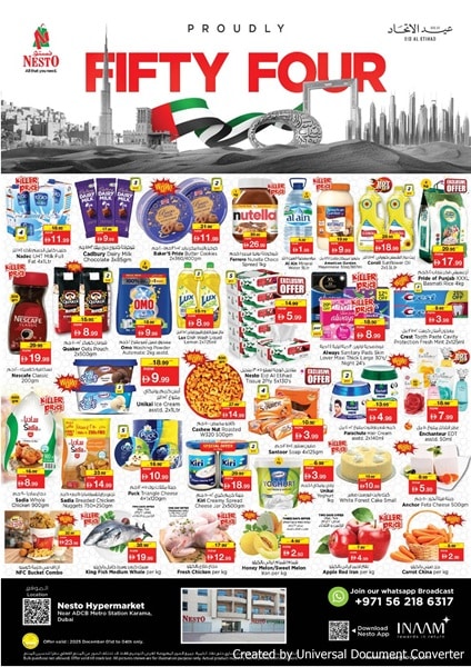 Nesto Karama Proudly Fifty Four offer