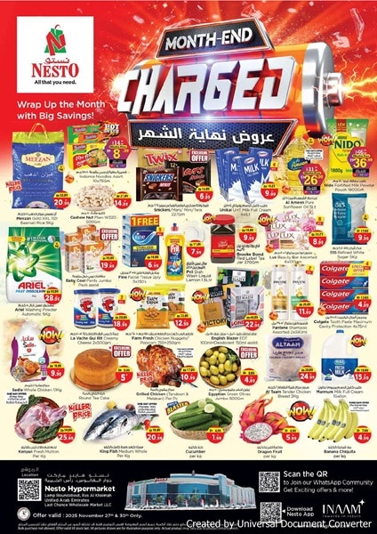 Nesto Ras al Khaimah Month-End Charged Deals