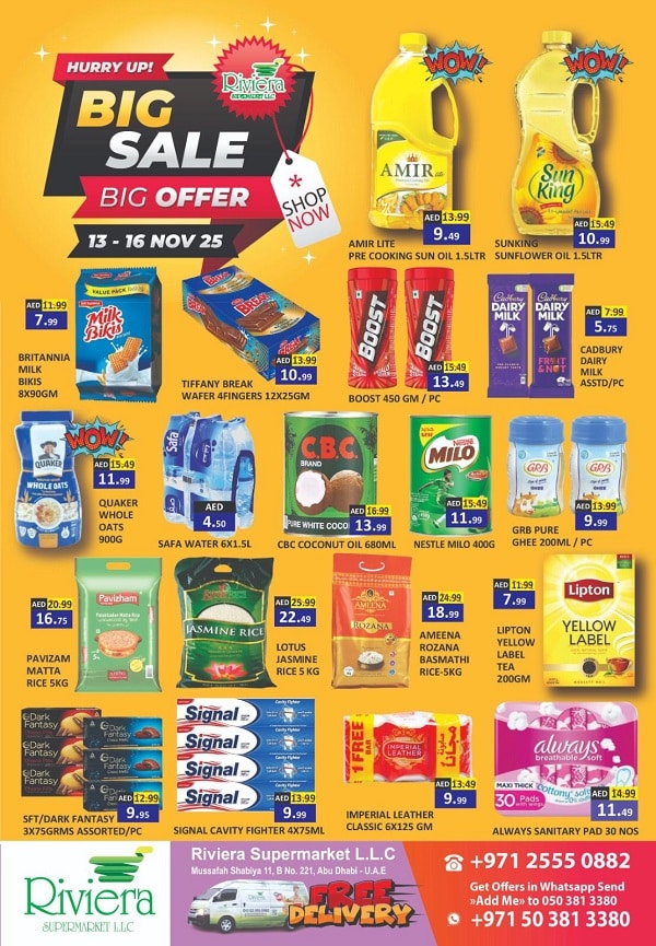 Riviera Supermarket Big Sale