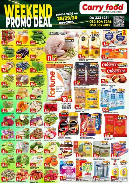 Carryfood Supermarket Weekend  Promo Deal