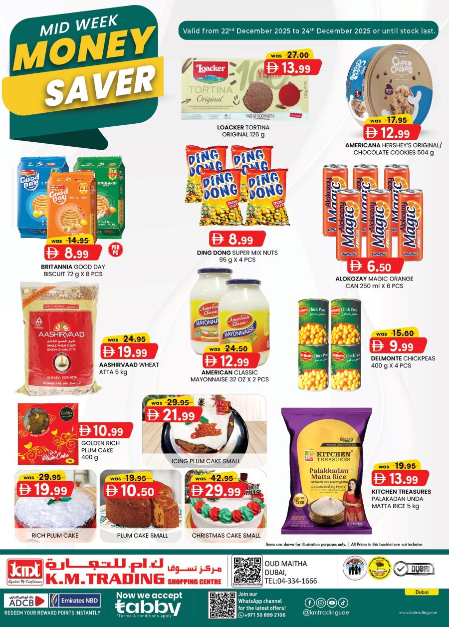 KM Trading Dubai Catalog Leaflet cover page