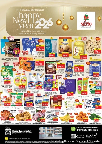 Nesto Al Satwa New Year Deals