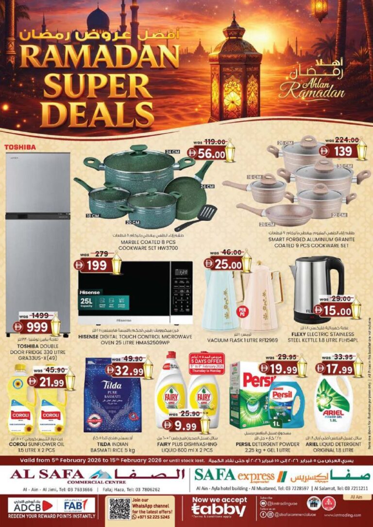 SAFA Express Al Ain Ramadan Super deals