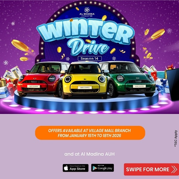 Azhar Al Madina Winter Drive offers