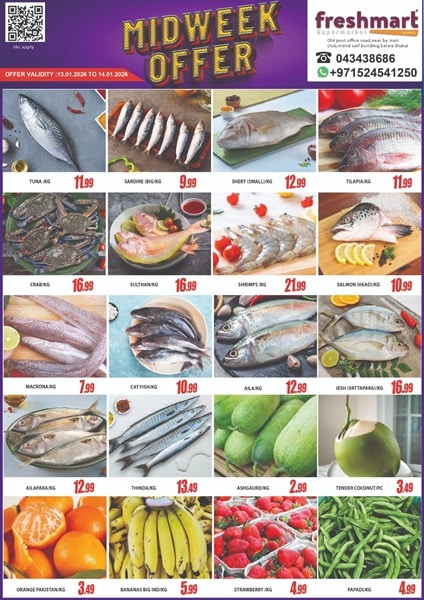 Freshmart Satwa Midweek offer
