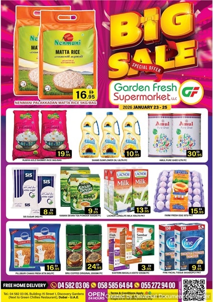 Garden Fresh Supermarket Catalog cover page