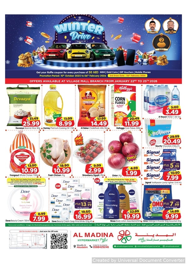 Azhar Al Madina Abu Dhabi Catalog cover page