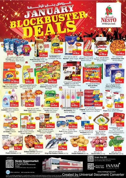 Nesto Ajman January Blockbuster Deals