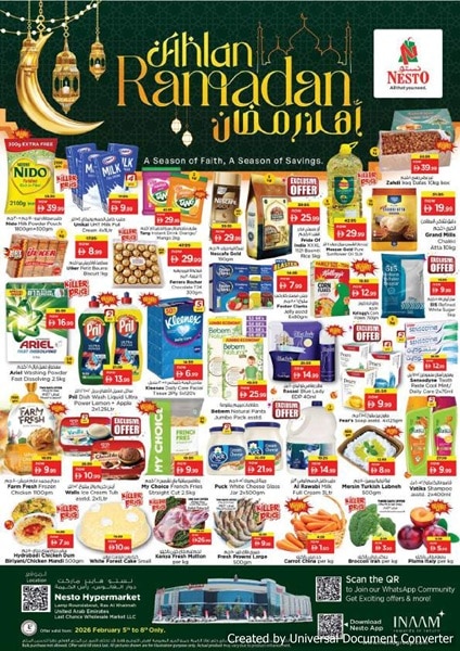 Nesto Ras Al Khaimah Catalog cover page