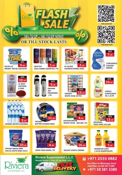 Riviera Supermarket Catalog cover page