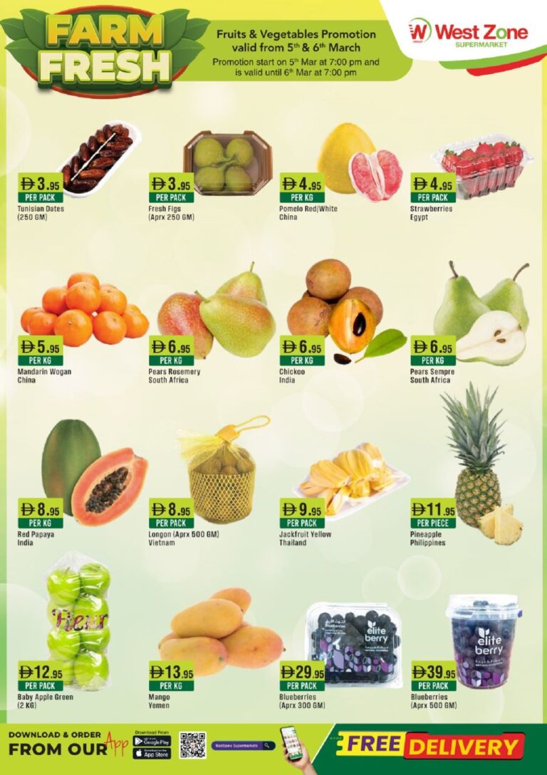 West Zone Fresh offers