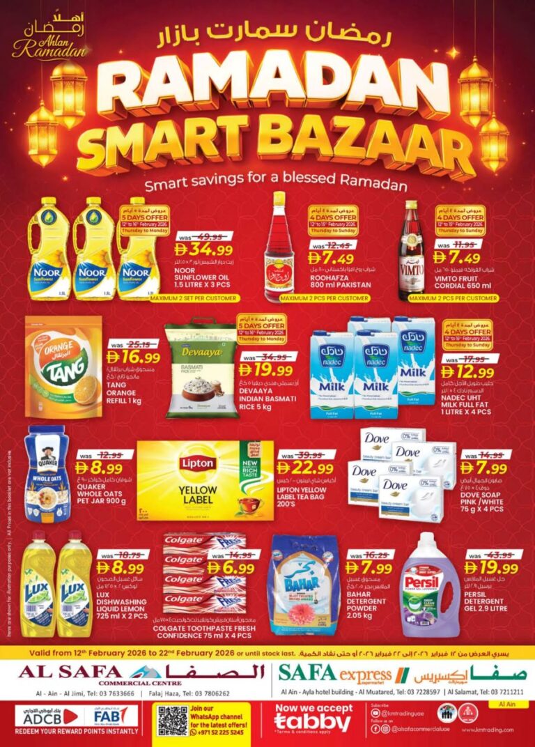 SAFA Express Al Ain Ramadan offers