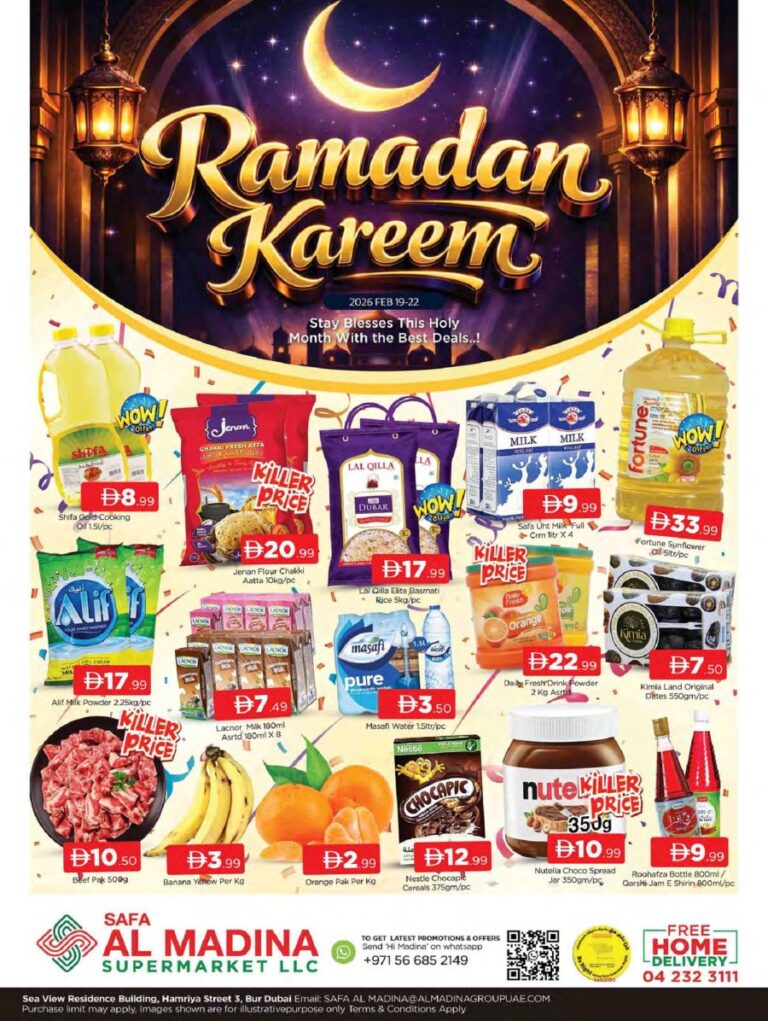 Safa Al Madina Bur Dubai Ramadan offers