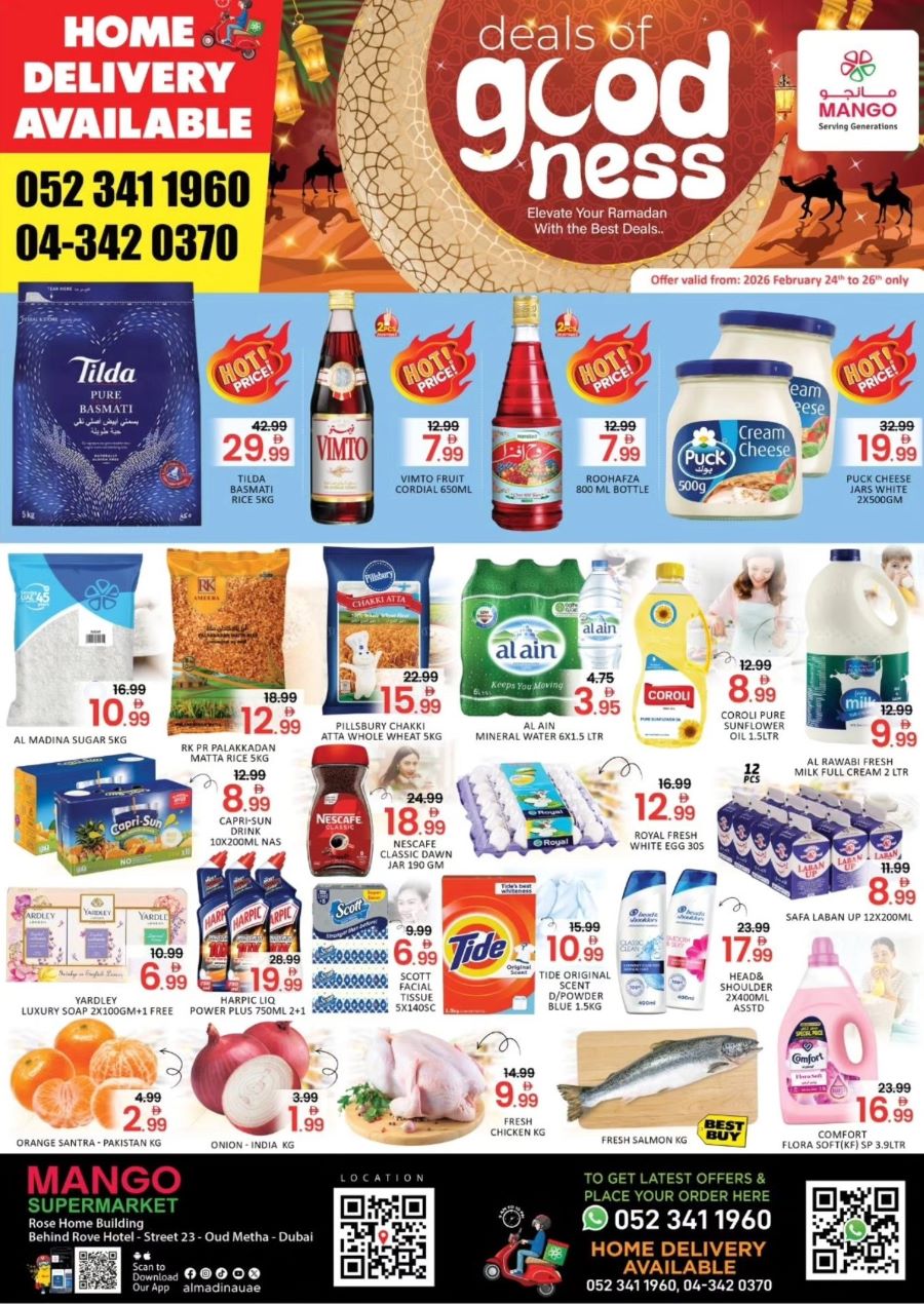 Mango Supermarket Oud Metha offers Catalog cover page
