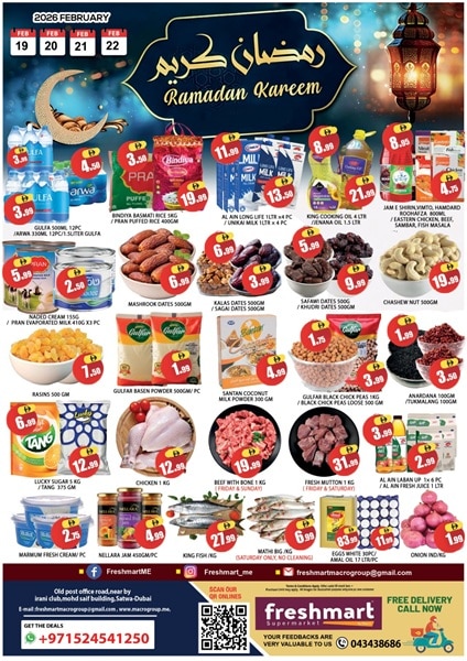 Freshmart Satwa Ramadan offers
