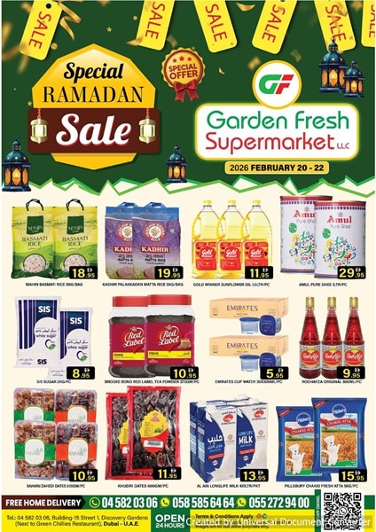 Garden Fresh Supermarket Ramadan Sale