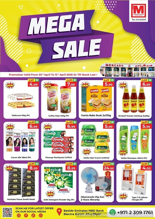 Mercado Abu Dhabi offers Catalog cover page