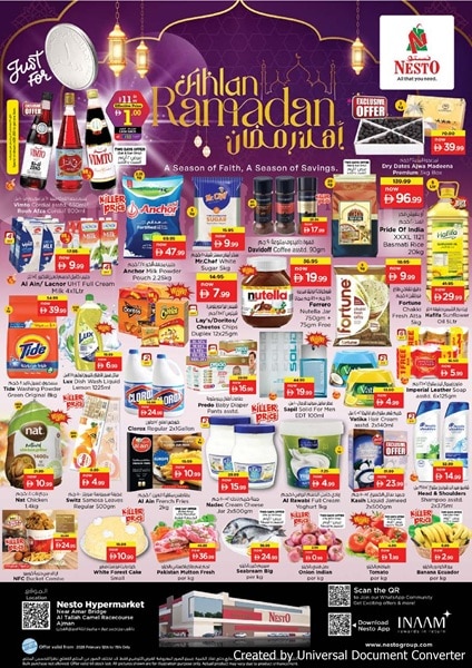 Nesto Ajman Ramadan offer