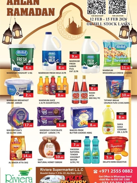 Riviera Supermarket Catalog cover page