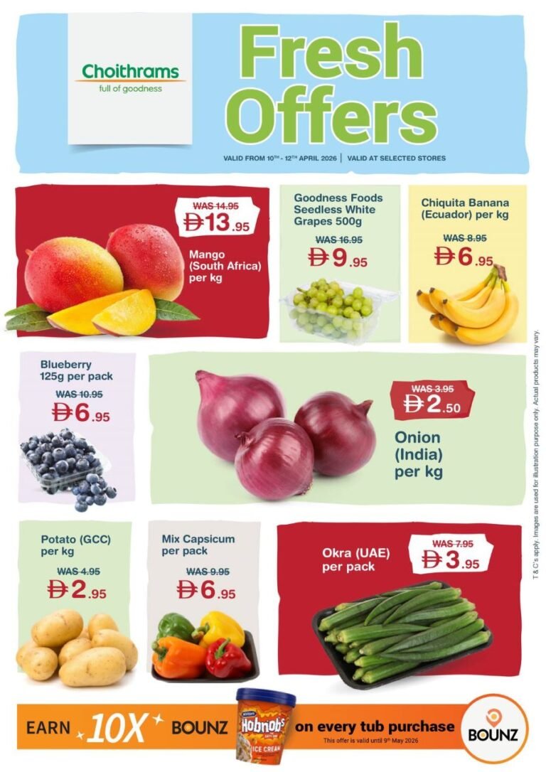 Choithrams Fresh offers