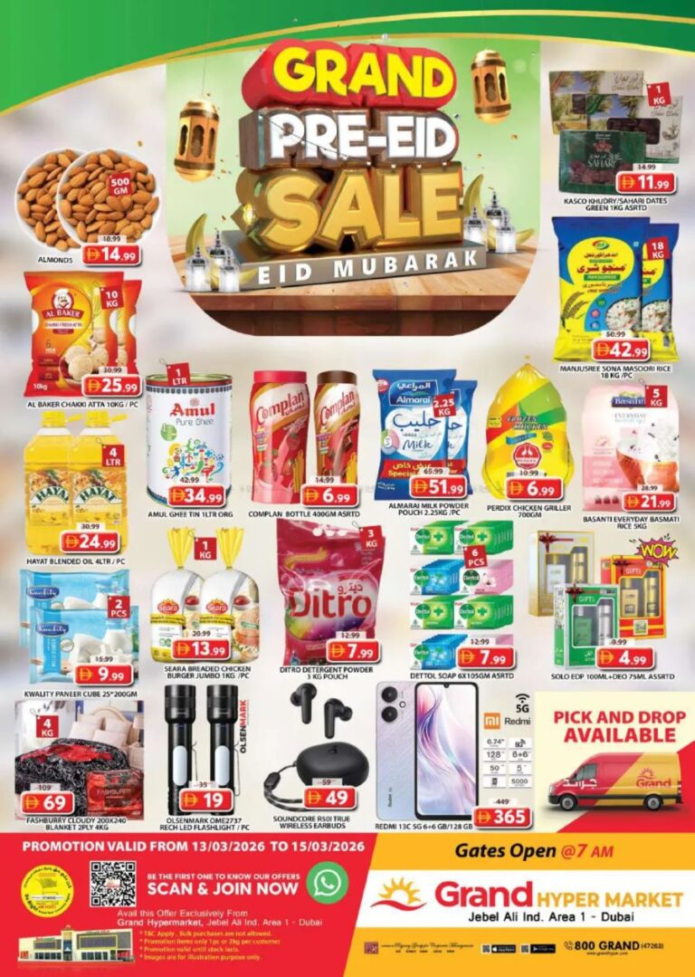 Grand Hyper Grand Pre-Eid sale