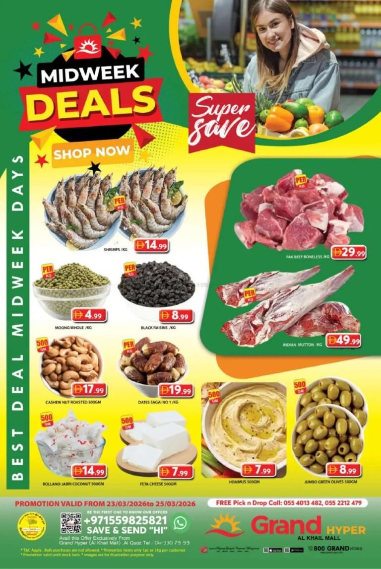 Grand Hyper midweek deals