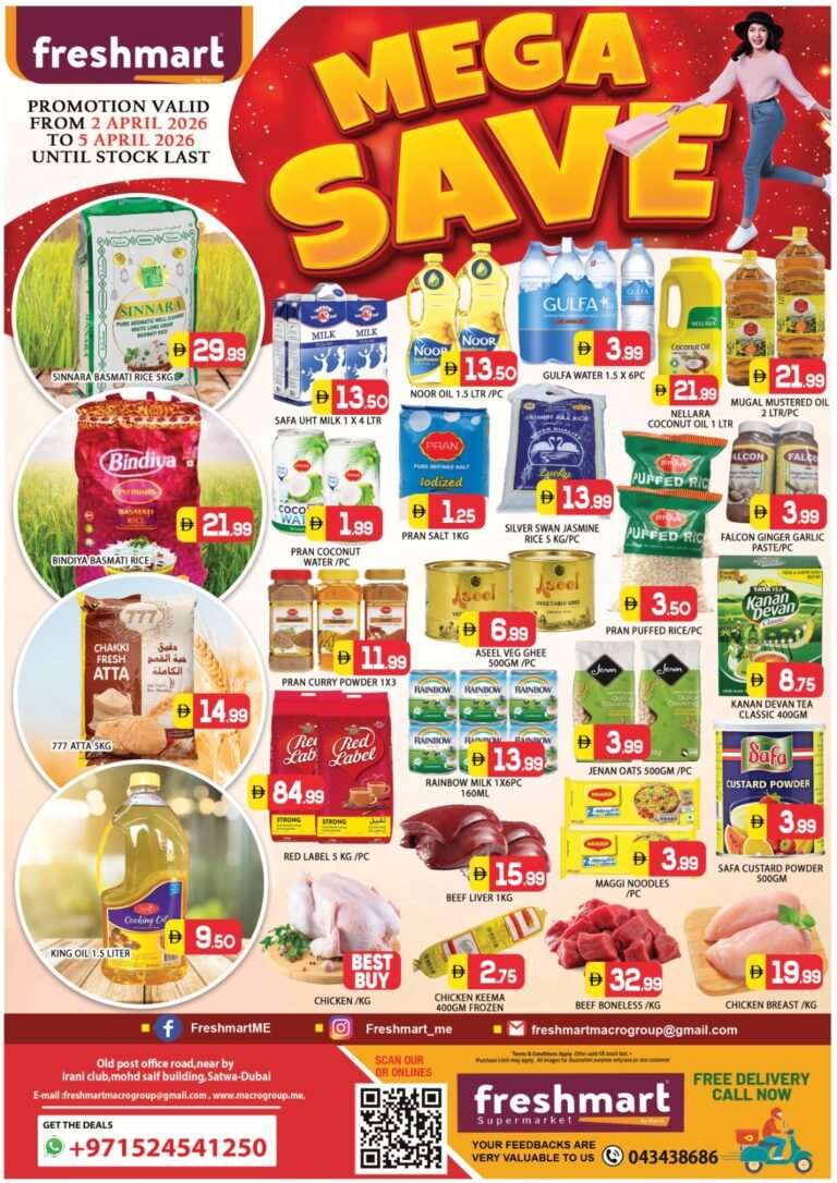 Freshmart Mega Save offers