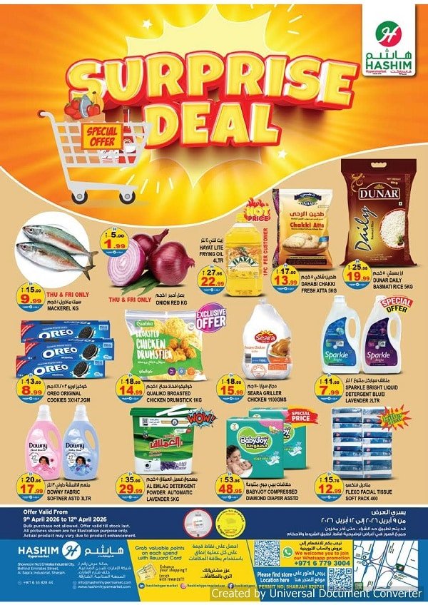 Hashim Hypermarket Surprise deals