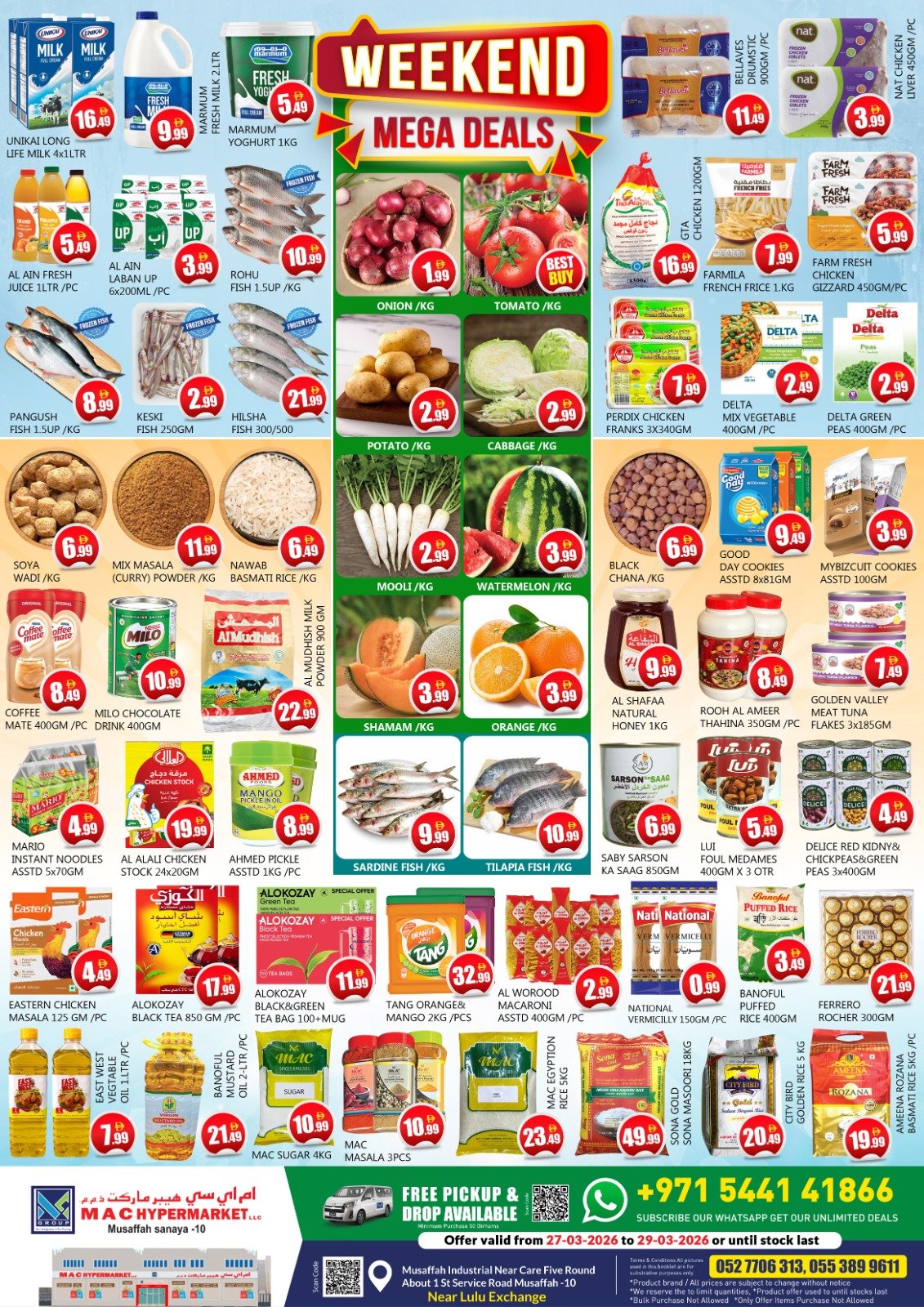 MAC Supermarket Offers Catalog cover page
