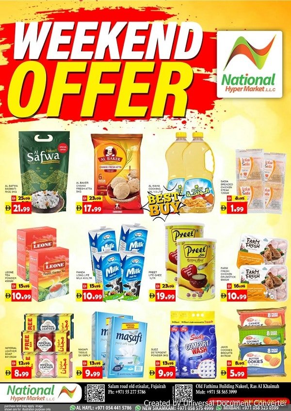 National Hypermarket offers Catalog cover page