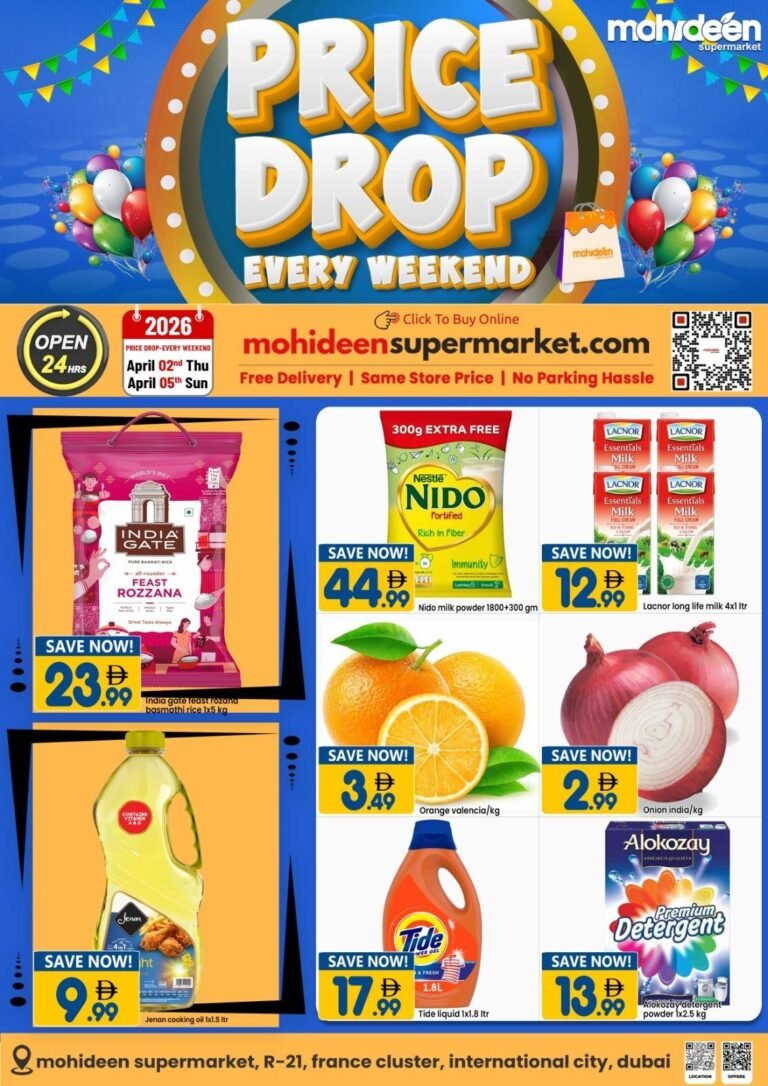 Mohideen Supermarket  Price Drop Promotion