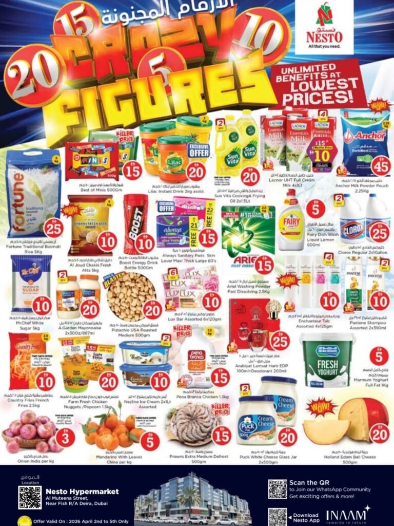 Nesto Burj Nahar  Crazy Figures