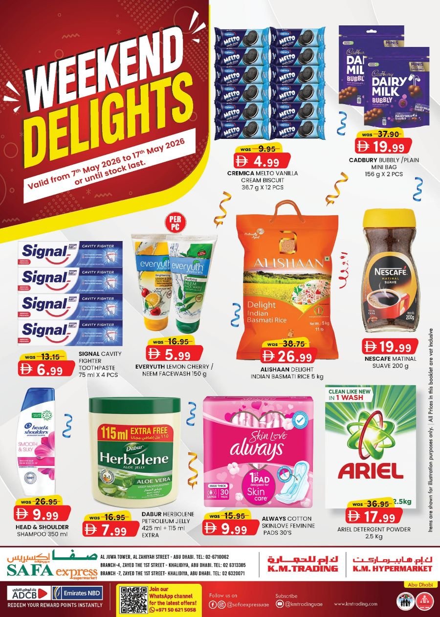 Safa Express Abu Dhabi offers Catalog cover page