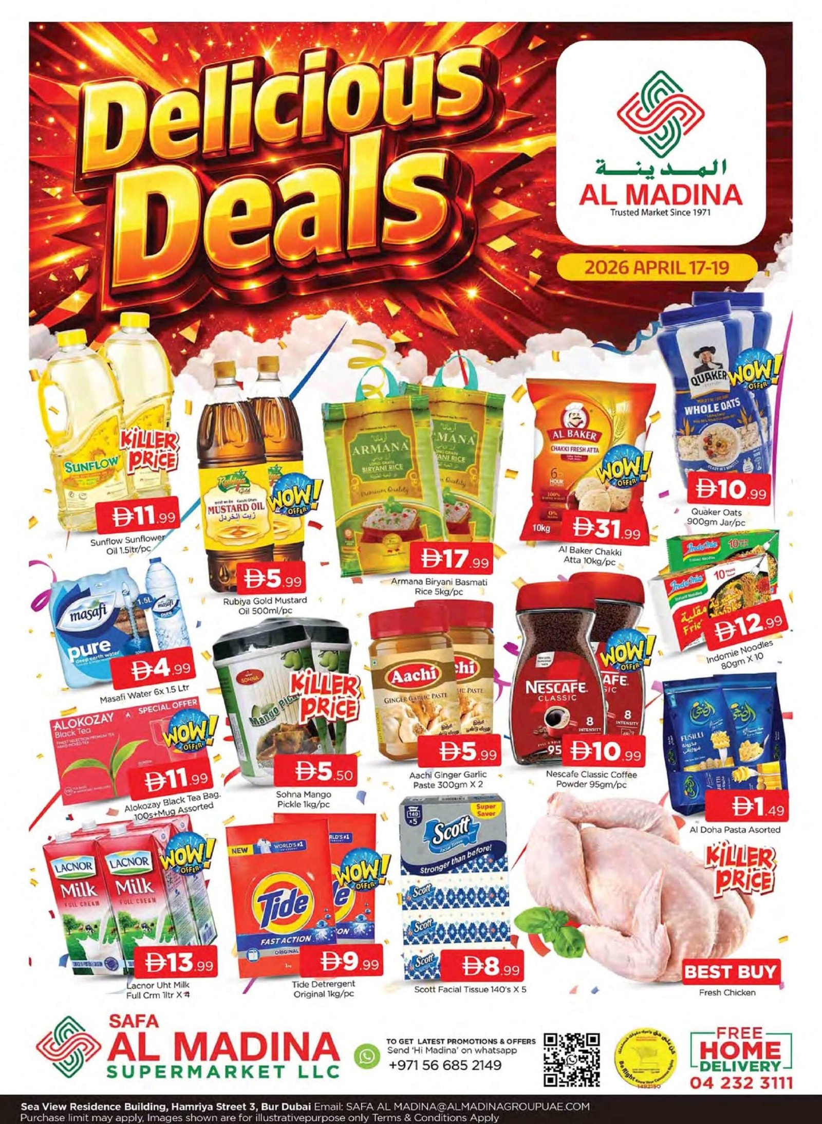 Safa Al Madina offers Catalog cover page