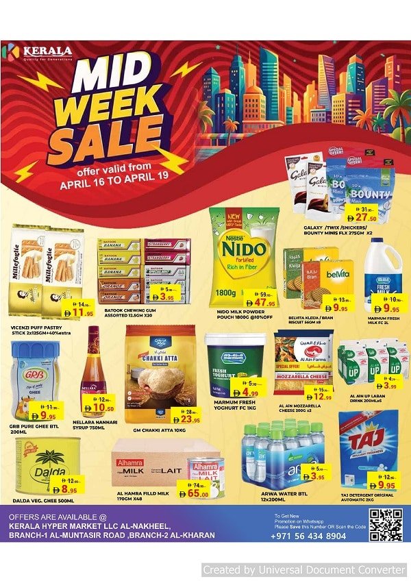Kerala Hypermarket Weekend Sale