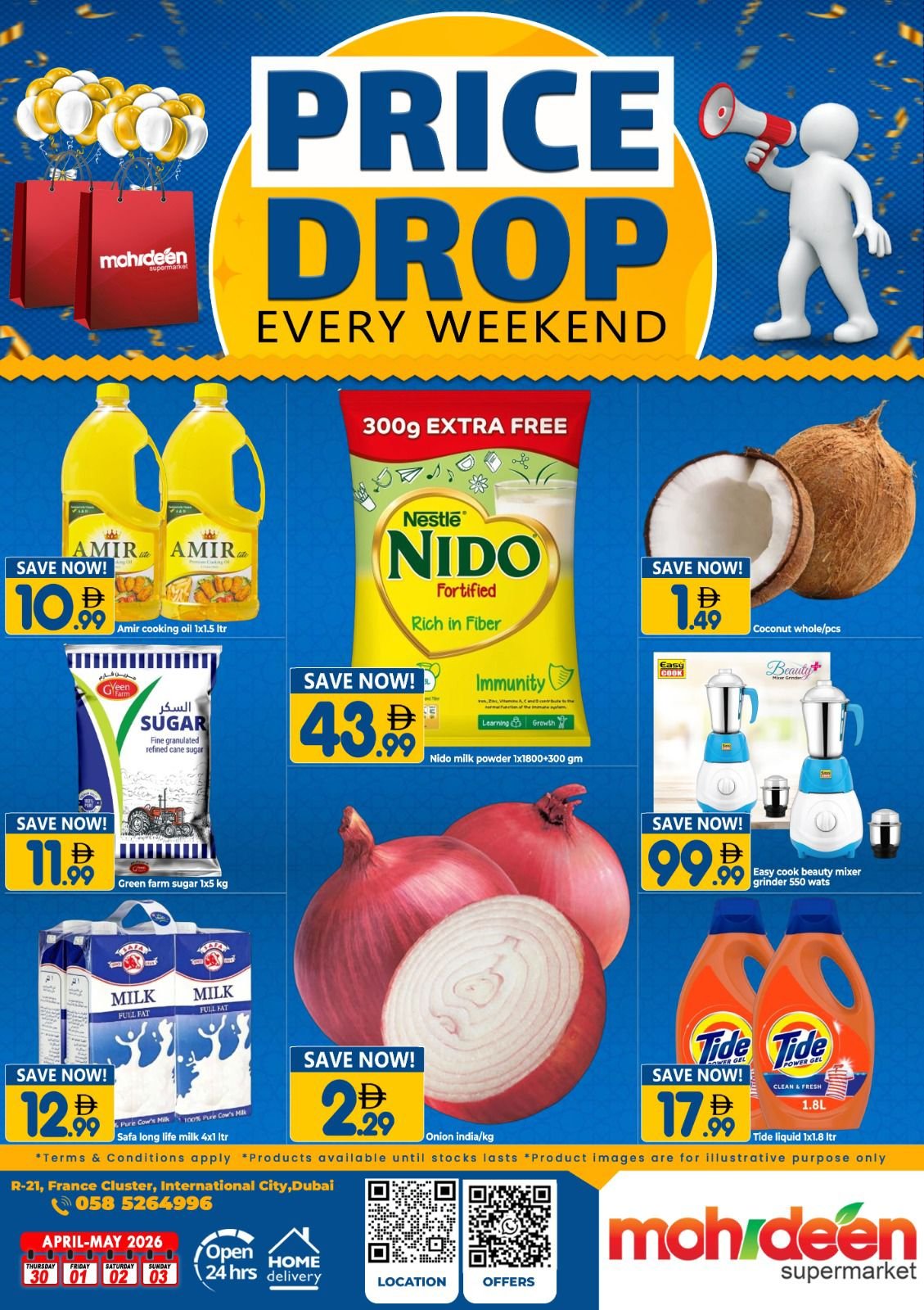 Mohideen Supermarket Offers Catalog cover page