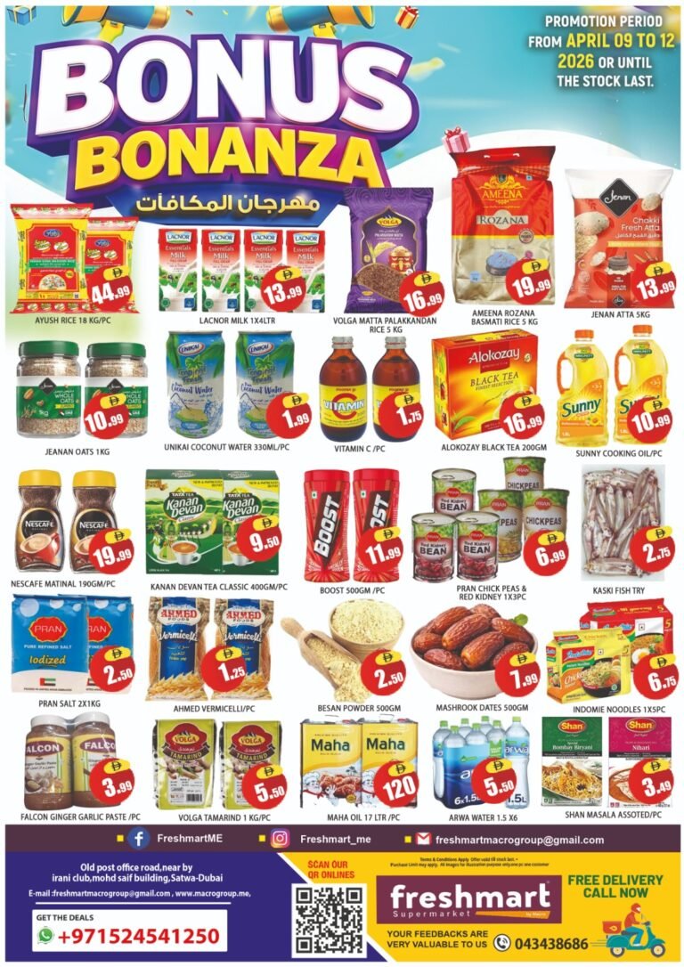 Freshmart Bonus Bonanza