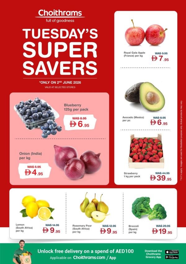 Choithrams Tuesday Super Savers