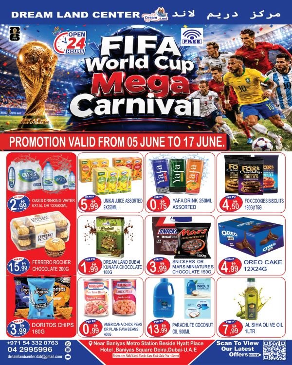 Dream Land Center Mega Carnival offers