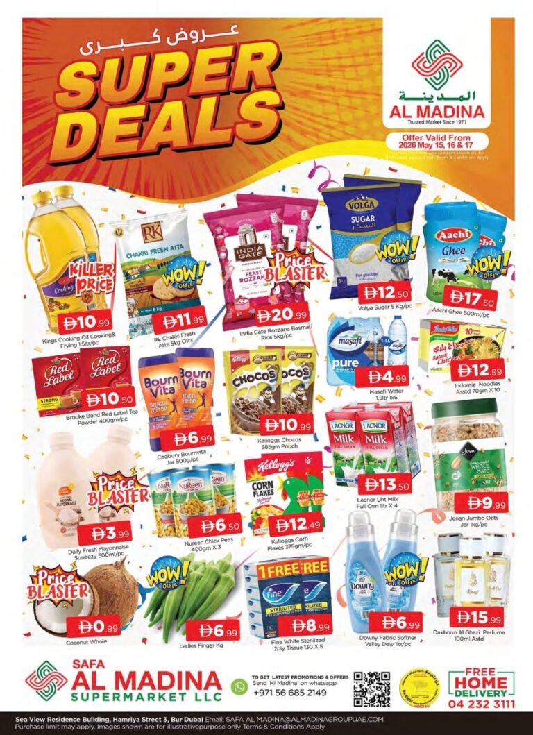 Safa Al Madina Bur Dubai Super deals
