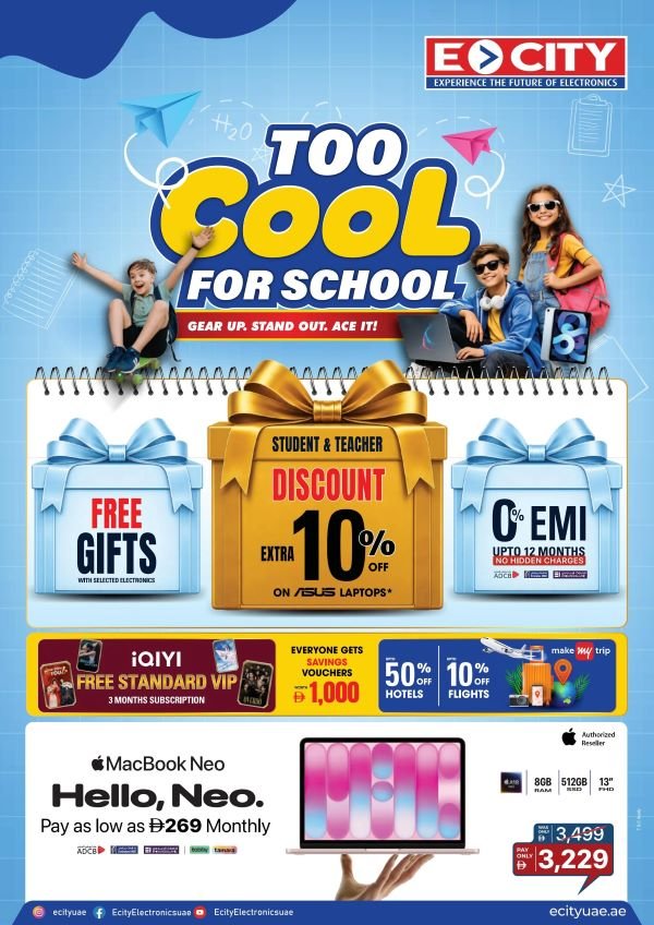 Ecity Back to School Promotion