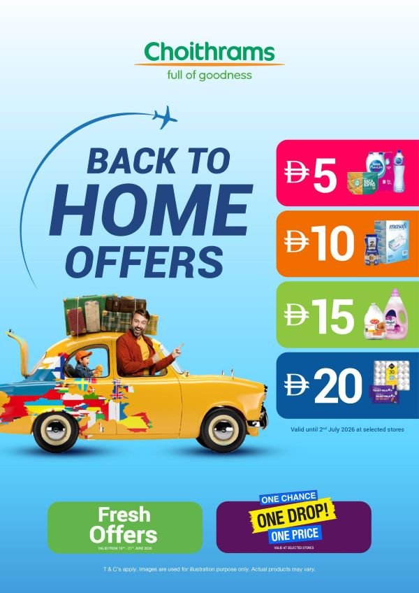 Choithrams Back to Home offers