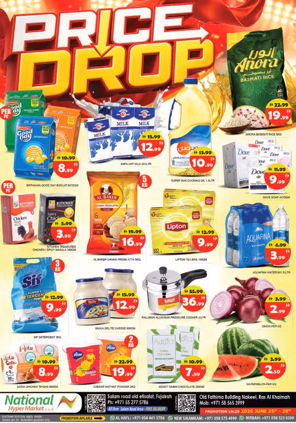 National Hypermarket Price Drop deals