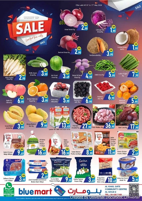 Bluemart Hypermarket Sale