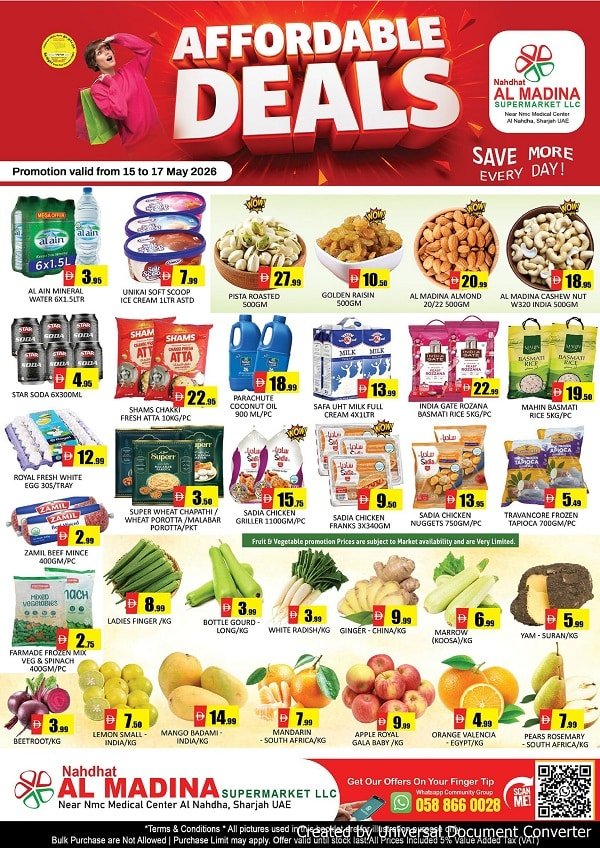 Nahdhat Al Madina Affordable deals