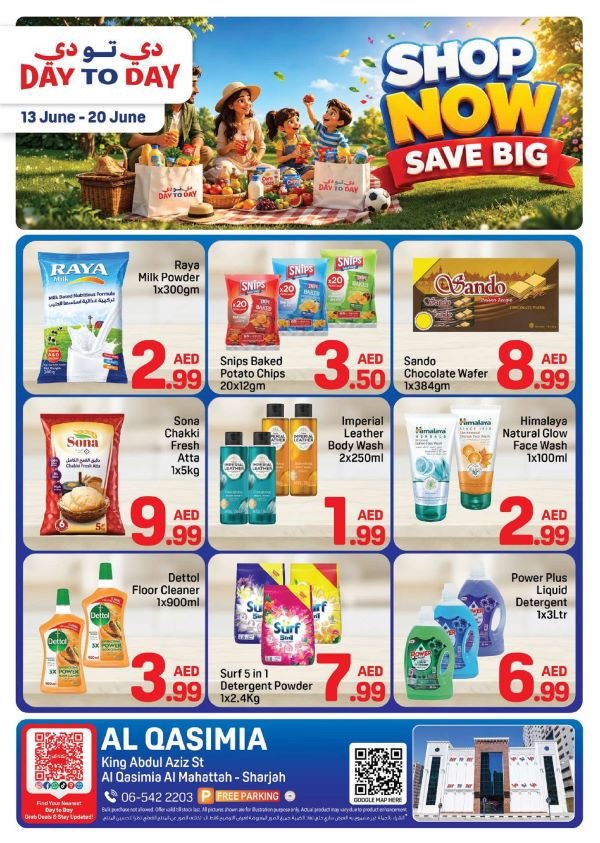 Day to Day Sharjah Offers Catalog cover page