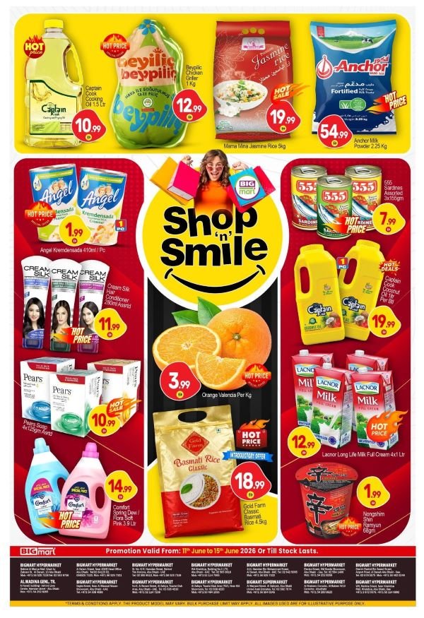 BIGmart Abu Dhabi Shop n Smile offers